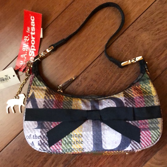 L.A.M.B. Handbags - NWT L.A.M.B. Gwen Stefani Donegal Small Hobo RARE